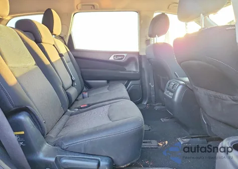 2017 Nissan Pathfinder S из США, поврежденный, VIN 5N1DR2MN7HC614865